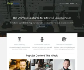 Lifestylebusinessmag.com(Lifestyle Business Magazine) Screenshot