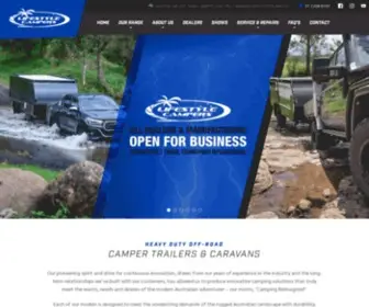 Lifestylecampertrailers.com.au(Off Road Camper Trailers & Caravans For Sale) Screenshot