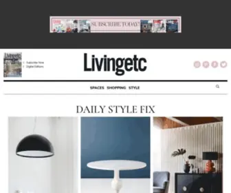 Lifestyleetc.co.uk(Modern home design and style) Screenshot