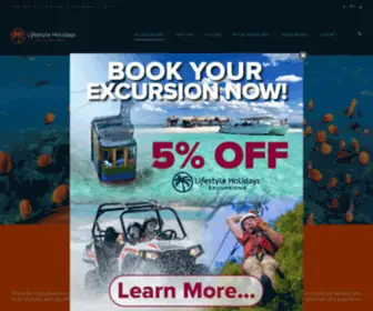 Lifestyleexcursions.com(LHVC Excursions) Screenshot