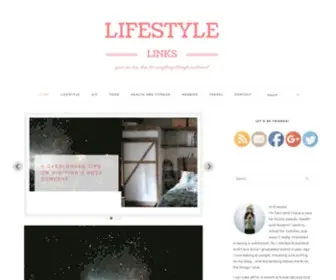 Lifestylelinks.net(Your One Stop Shop for Everything Lifestyle) Screenshot