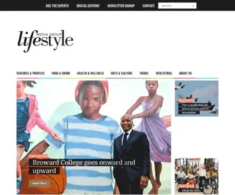 Lifestylemagazinegroup.com(Lifestyle Media) Screenshot