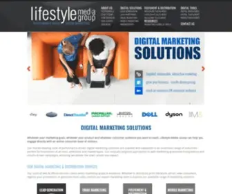 Lifestylemediagroup.co.uk(Lead Generation) Screenshot