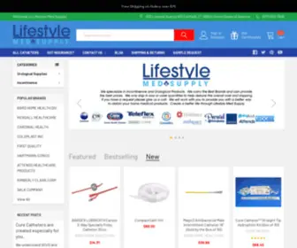 Lifestylemedsupply.com(Catheter Supplies) Screenshot