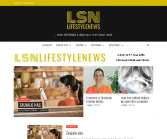 Lifestylenews.cz(Lifestylenews) Screenshot