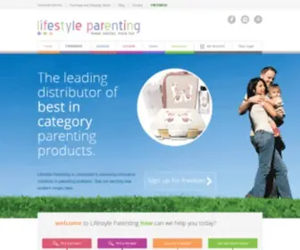 Lifestyleparenting.com(Lifestyle Parenting) Screenshot