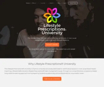 Lifestyleprescriptions.tv(Lifestyle Prescriptions University) Screenshot
