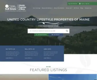 Lifestylepropertiesofmaine.com(Serving all of Maine) Screenshot