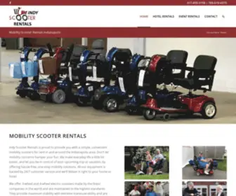 Lifestylescootersinc.com(Indy Scooter Rentals) Screenshot