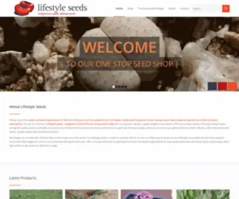 Lifestyleseeds.co.za(Indigenous South African Seeds) Screenshot
