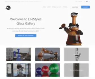 Lifestylesglass.com(LifeStyles Glass Gallery) Screenshot
