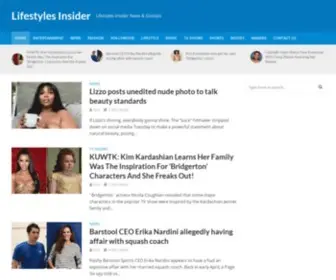 Lifestylesinsider.com(Lifestyles Insider News & Gossips) Screenshot