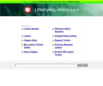 Lifestyleslottery.com(Shop for over 300) Screenshot