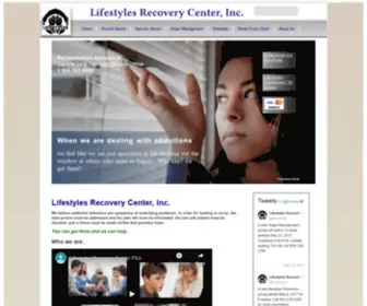 Lifestylesrecoverycenter.org(Life Styles Recovery Center) Screenshot