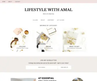 Lifestylewithamal.com(Where Life) Screenshot