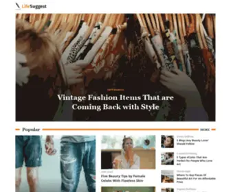 Lifesuggest.com(LifeSuggest) Screenshot