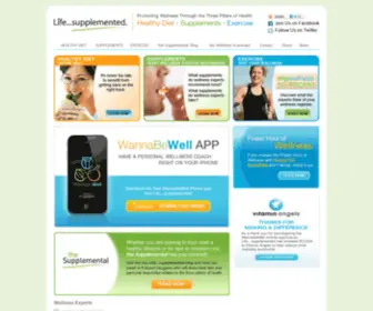 Lifesupplemented.org(Council for Responsible Nutrition) Screenshot