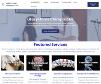 Lifesystemschiropractic.com(Singapore Chiropractic) Screenshot
