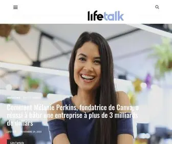 Lifetalk.fr(Lifestyle, Argent, Inspiration) Screenshot