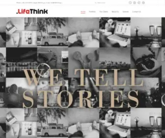 Lifethink.gr(Web design and Social Media agency in Greece) Screenshot