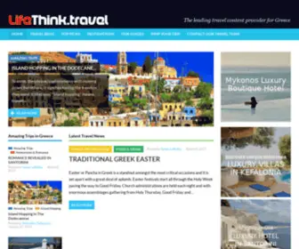 Lifethinktravel.com(Corfu) Screenshot