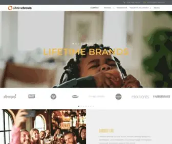 Lifetimebrands.com(LIFETIME BRANDS) Screenshot