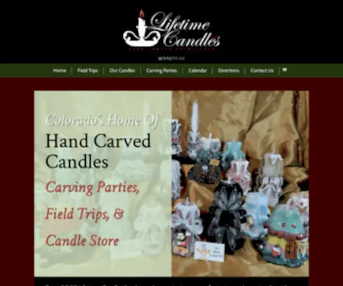 Lifetimecandles.com(Lifetime Candles) Screenshot