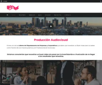 Lifetimecinema.com(Producción Audiovisual & Video Marketing) Screenshot