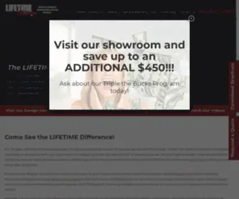 Lifetimeenclosures.com(Lifetime Enclosures) Screenshot