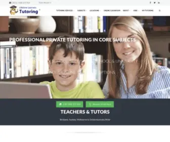 Lifetimelearners.com.au(Professional private tutoring) Screenshot