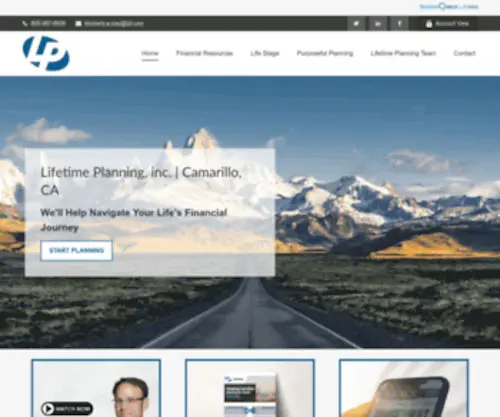Lifetimeplanning.biz(Lifetime Planning) Screenshot