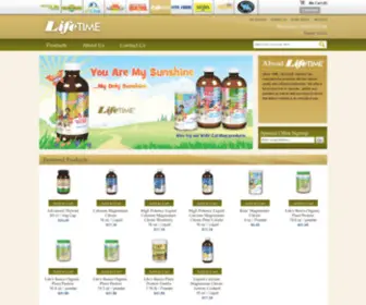 Lifetimevitamins.com(The Healthway Store) Screenshot