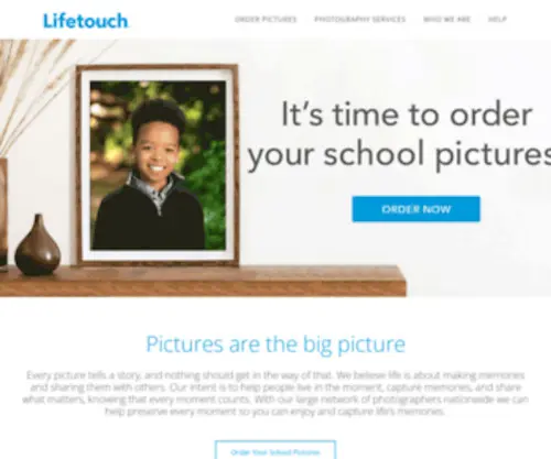 Lifetouch.com(School photography company) Screenshot