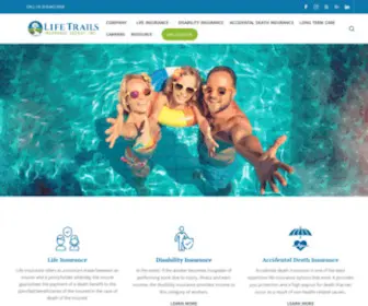 Lifetrailsins.com(Life Trials Insurance Agency) Screenshot
