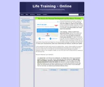 Lifetrainingonline.com(Life Training) Screenshot