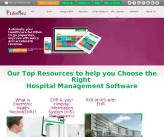 Lifetrenz.com(EHR integrated Hospital Management System(HMS)) Screenshot