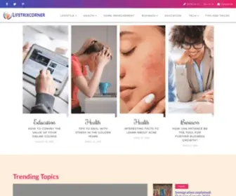 Lifetrixcorner.com(Lifetrixcorner) Screenshot