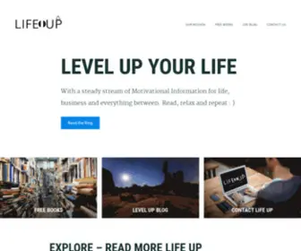 Lifeupblog.com(Level Up Your Life) Screenshot