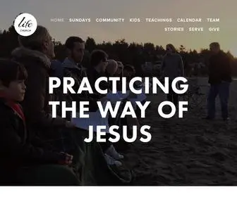 Lifevancouver.org(Life Church) Screenshot
