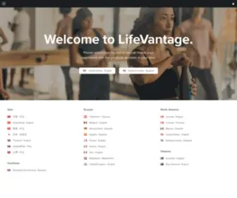 Lifevantage.com(LifeVantage International (en)) Screenshot