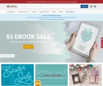 Lifeway.com(Shop Christian Bible Studies) Screenshot