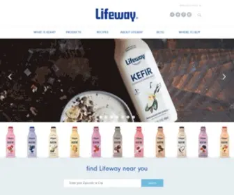 Lifeway.net(Lifeway Kefir) Screenshot