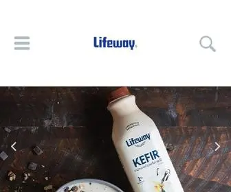 Lifewaykefir.com(Lifeway Kefir) Screenshot