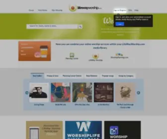 Lifewayworship.com(LifeWay Worship) Screenshot