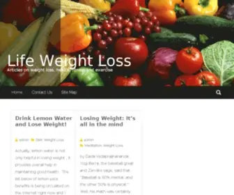 Lifeweightloss.com(Life Weight Loss) Screenshot