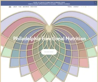 Lifewellnourished.com(Philadelphia Functional Nutrition) Screenshot