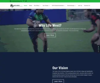 Lifewestrugby.com(Life West Rugby) Screenshot