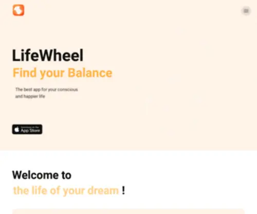 Lifewheel.us(Find your Balance) Screenshot