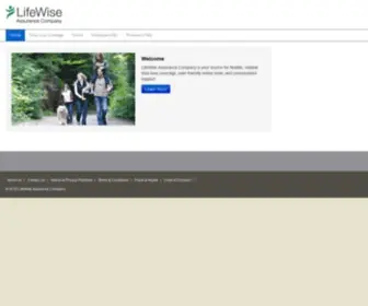 Lifewiseac.com(LifeWise Assurance Company) Screenshot