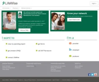 Lifewiseor.com(LifeWise of Oregon) Screenshot